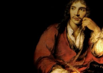 El gran comediógrafo Molière y los falsos devotos