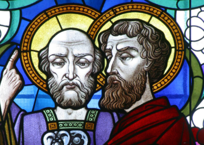 ¿Quiénes fueron san Pedro y san Pablo y qué se les encomendó?