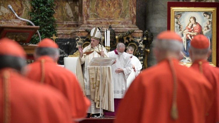Don Ramiro Pelliteroは、教皇が新枢機卿に行った説教を振り返り、その中心的な問いが「驚き」であることを指摘しました。